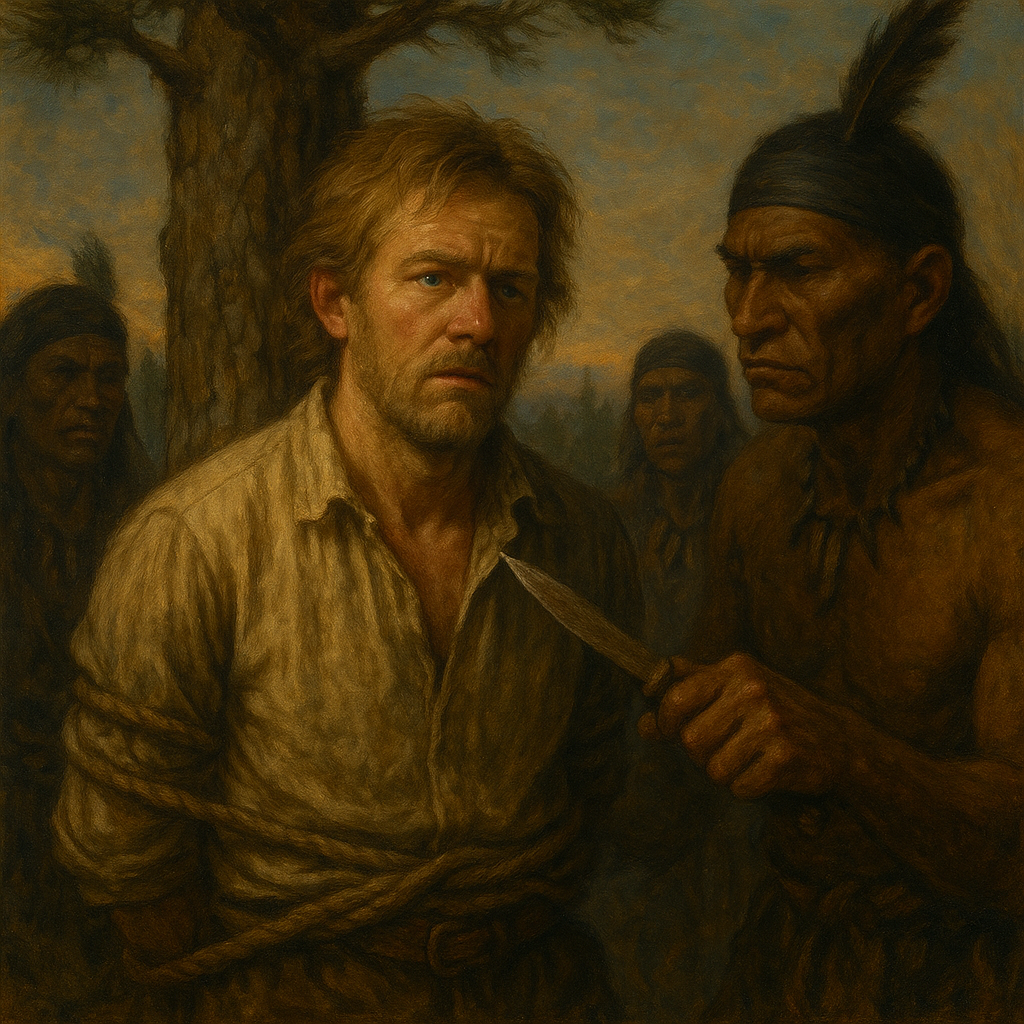 Edwin during his trial among the Shawnee near Georgia.
