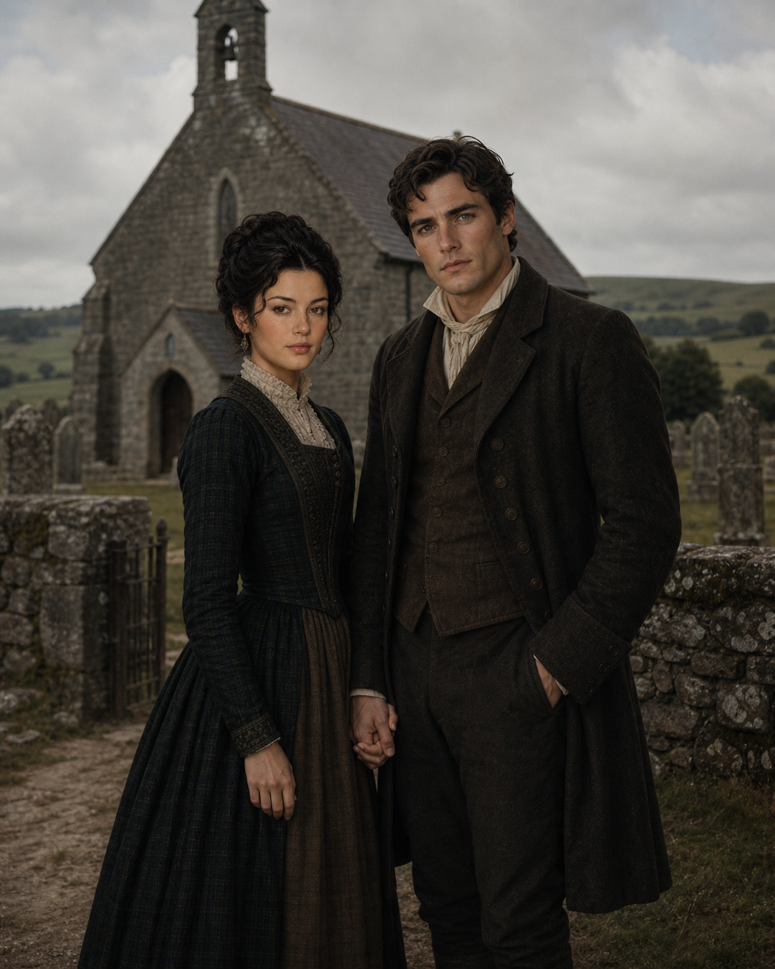 A young married couple in Ireland before the story opens.